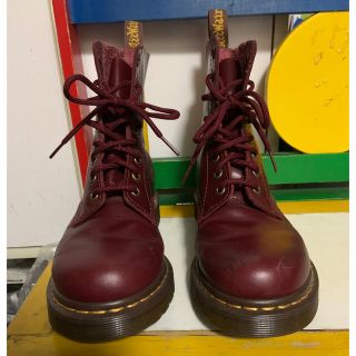 ドクターマーチン(Dr.Martens)のドクターマーチン 8ホール ブーツ パスカル レッド(ブーツ)