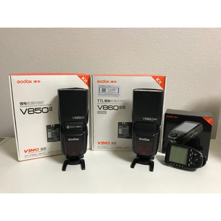 Godox v860IIs & v850II & Ｘpro s ストロボの通販 by Yokoyoko's shop ...