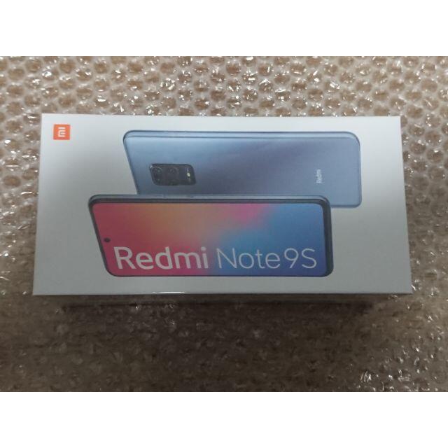 送料無料 Xiaomi Redmi Note 9S 4GB 64GB ホワイト白