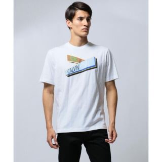 シーケーカルバンクライン(ck Calvin Klein)の【新品未開封】【ロゴ】ガイドサイン　グラフィック　Ｔシャツ(Tシャツ/カットソー(半袖/袖なし))