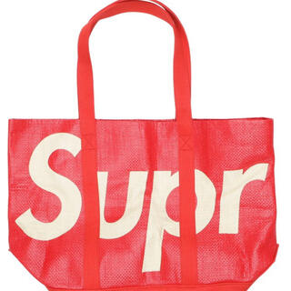 シュプリーム(Supreme)のポカホンタス様専用　Supreme raffia tote bag 15点他2点(トートバッグ)