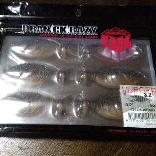 ドランクレイジー　バーガー　バス釣り　ワーム(ルアー用品)