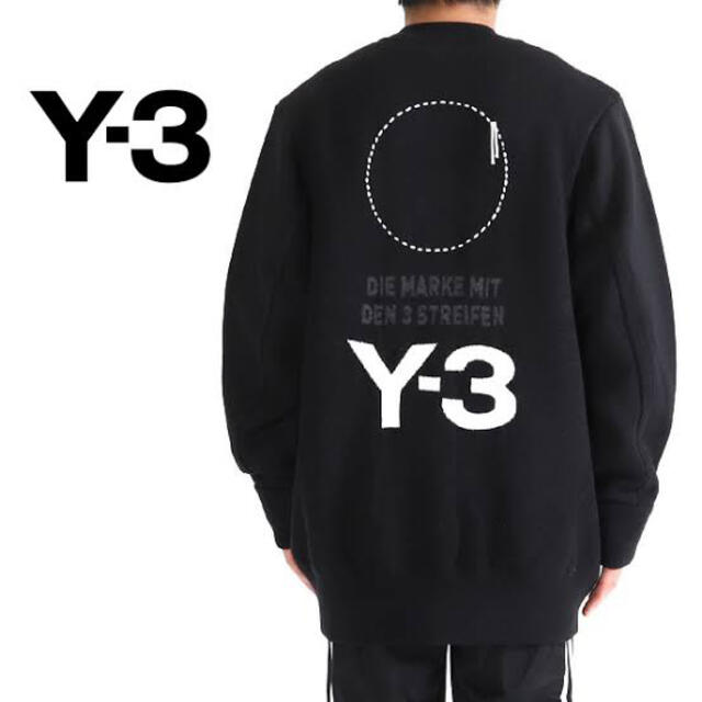 Y-3 ワイスリー オーバーサイズ ニットセーター Yohji Yamamoto Y-3 ワイスリー オーバーサイズ ニットセーター Yohji Yamamoto