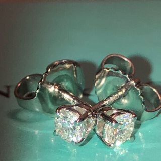 ティファニー(Tiffany & Co.)のティファニー　ダイヤモンド　ソリティア　ピアス(ピアス)