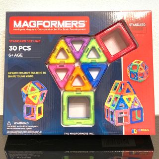 ボーネルンド(BorneLund)の【新品未開封】MAGFORMERS マグフォーマー【30ピース】(知育玩具)