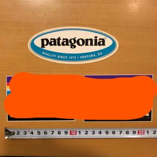 パタゴニア(patagonia)の【おさむ様 専用】パタゴニア ステッカー 楕円　ボード(その他)