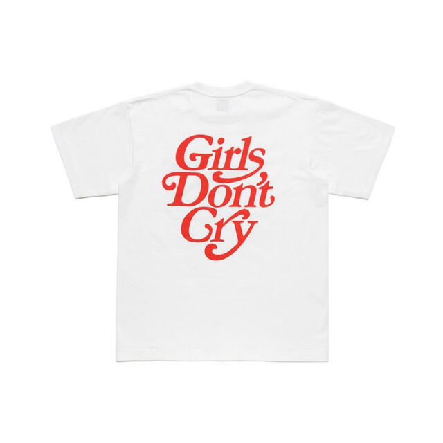 GDC(ジーディーシー)のhuman made girls don't cry Tシャツ white L メンズのトップス(Tシャツ/カットソー(半袖/袖なし))の商品写真