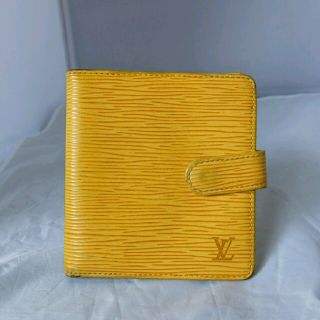 ルイヴィトン(LOUIS VUITTON)のルイヴィトン　エピ　折財布　イエロー(財布)