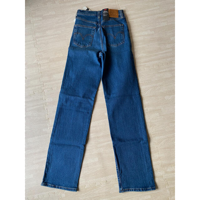 Levi's(リーバイス)の1/31まで　新品未使用　リーバイス　リブケージ　ストレートフルレングス　W24 レディースのパンツ(デニム/ジーンズ)の商品写真