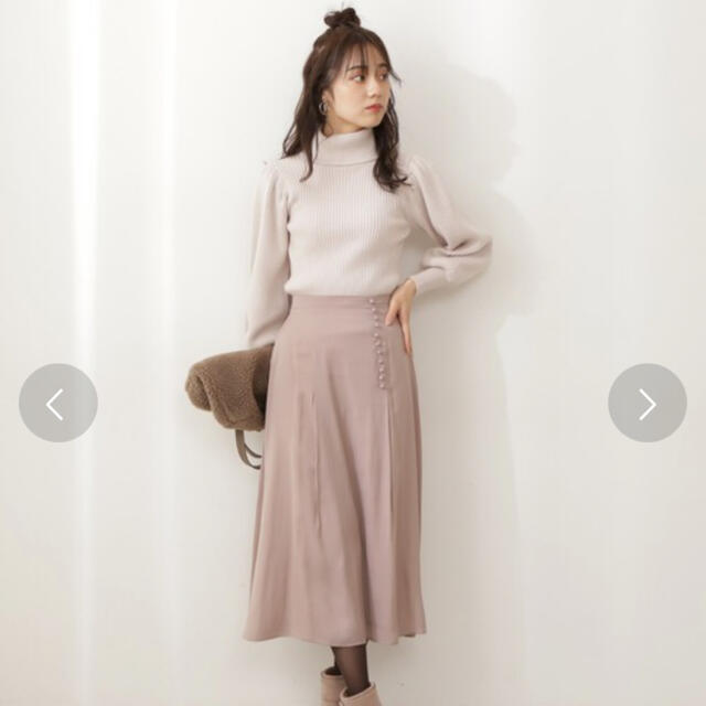 PROPORTION BODY DRESSING(プロポーションボディドレッシング)の【大人気⭐︎即完売品】タートルボリュームスリーブニット レディースのトップス(ニット/セーター)の商品写真