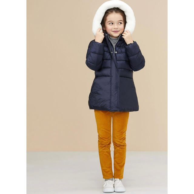 PETIT BATEAU(プチバトー)のプチバトー　新品タグ付き中綿入り　ジャケット アウター　コート　4a/104cm キッズ/ベビー/マタニティのキッズ服女の子用(90cm~)(ジャケット/上着)の商品写真