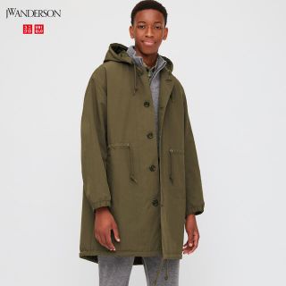 ユニクロ(UNIQLO)のユニクロ　JW ANDERSON モッズコート　メンズ　L(モッズコート)