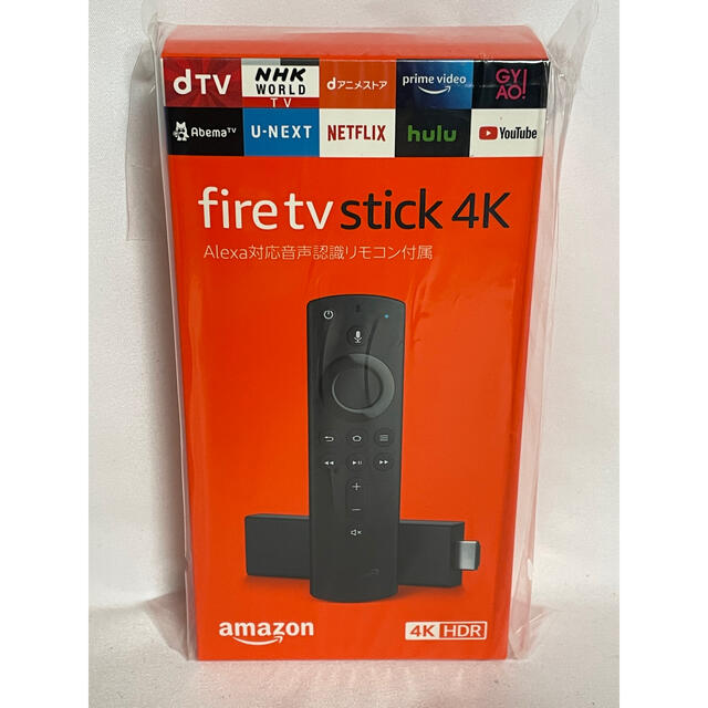 Fire TV Stick 4K - Alexa対応音声認識リモコン付属