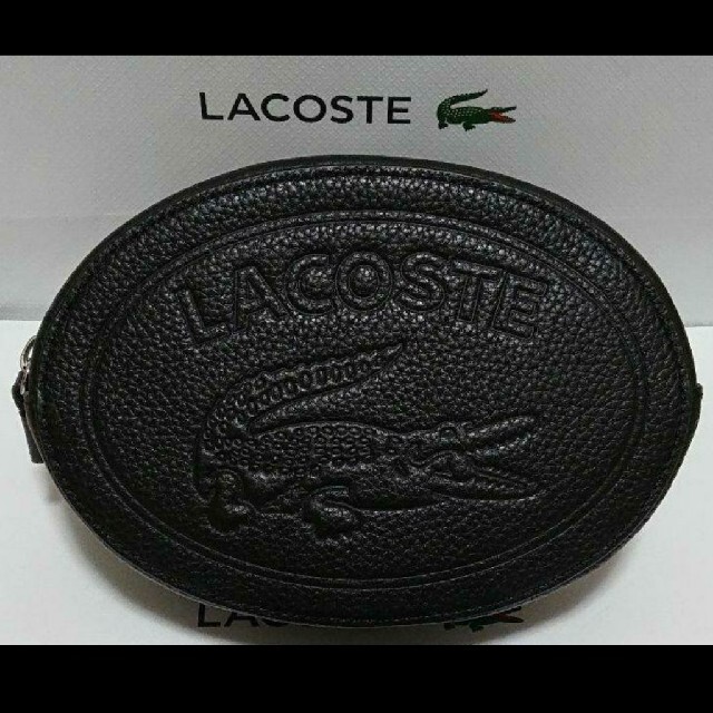 新品 LACOSTE ポーチ ショルダーバッグ 新品 LACOSTE ポーチ ショルダーバッグ
