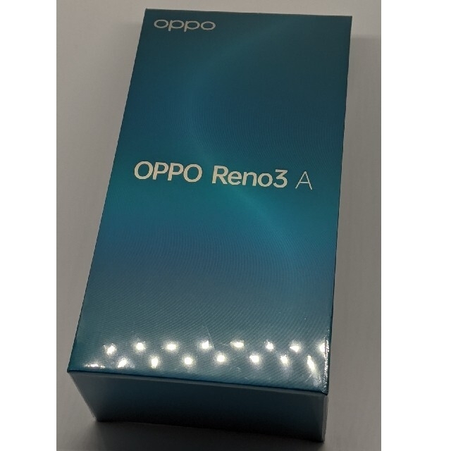 約644インチカメラ画素数２台販売【残債無しシュリンク有　新品未開封】OPPO Reno3 a ブラック