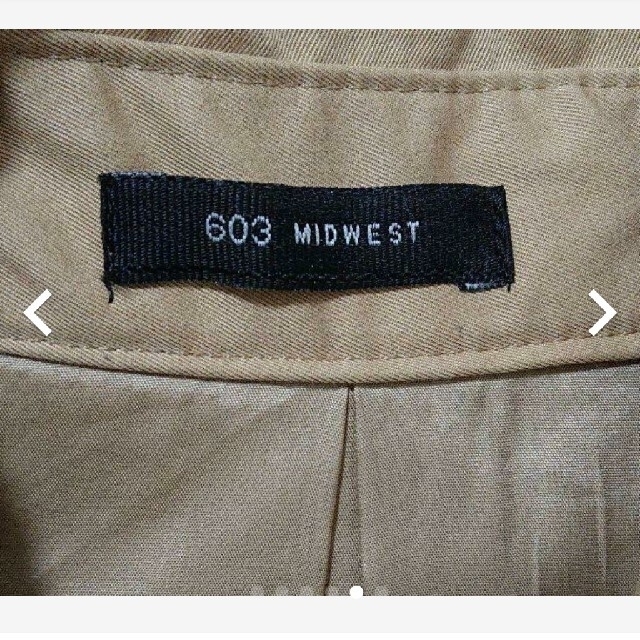 MIDWEST(ミッドウエスト)の美品 MIDWEST トレンチコート メンズのジャケット/アウター(トレンチコート)の商品写真