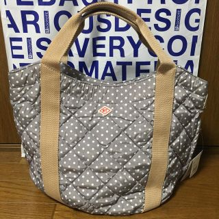 ルートート(ROOTOTE)の新品☆ルートート水玉キルティングバッグ(トートバッグ)