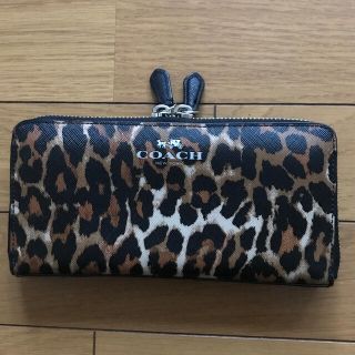 コーチ(COACH)のコーチ　長財布　オセロット　レオパード (財布)