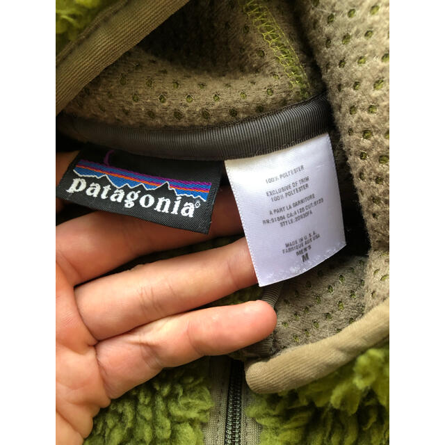 patagonia(パタゴニア)のpatagonia パタゴニア　リズムフーディ　レトロx  USA製　希少 メンズのジャケット/アウター(ブルゾン)の商品写真