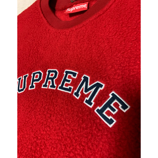 Supreme Polartec Deep pile フリースCrew neck