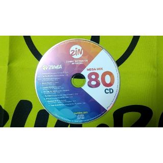 ズンバ(Zumba)のZUMBA　ズンバ　CD　MegaMix80　メガミックス８０(ポップス/ロック(洋楽))