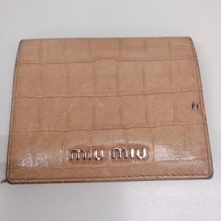 ミュウミュウ(miumiu)のMIUMIU パスケース(名刺入れ/定期入れ)