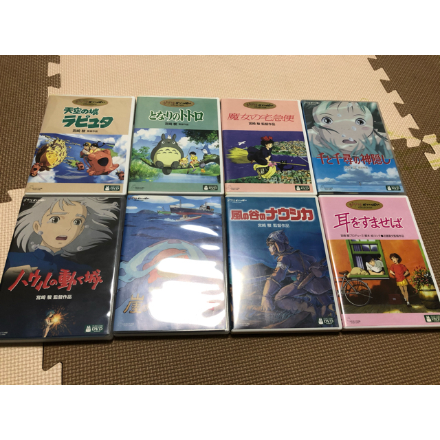 【ta様専用】ジブリ8作品 DVD特典ディスク（本編+絵コンテ収録）+純正ケース - www.heiwaen.co.jp