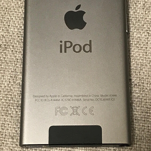 Apple(アップル)のiPod nano 第7世代　16GB スマホ/家電/カメラのオーディオ機器(ポータブルプレーヤー)の商品写真
