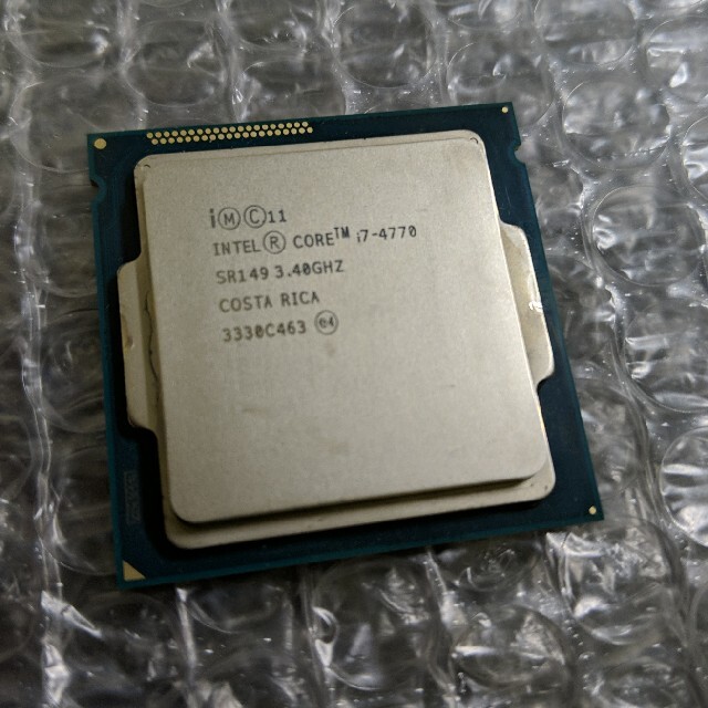 Intel Core i7-4770 動作品