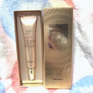 トニーモリー(TONY MOLY)の【新品未使用】TONYMOLY インテンス ケア ゴールド24K アイクリーム(アイケア/アイクリーム)