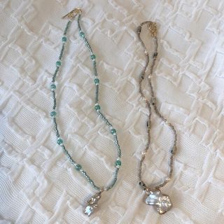 サンタモニカ(Santa Monica)のhandmade ◯ beads necklace II(ネックレス)