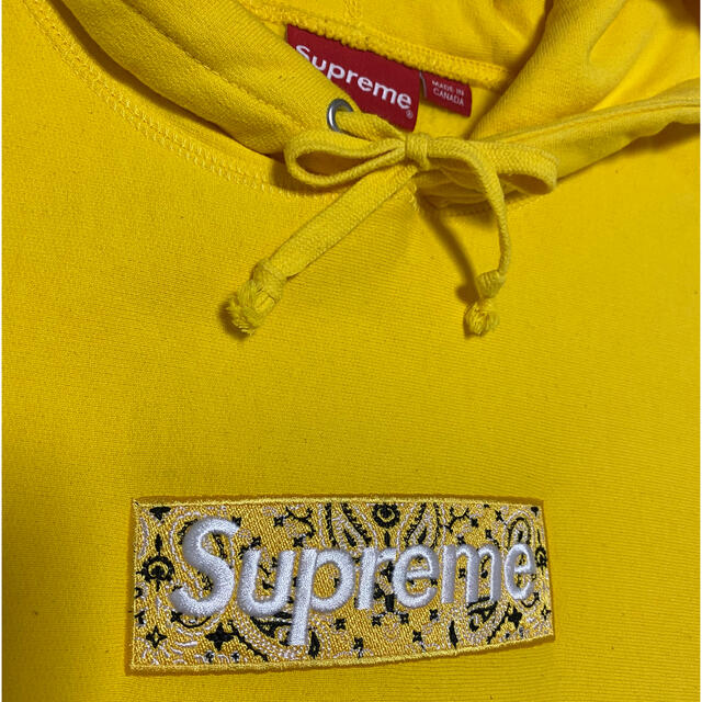 Supreme シュプリーム バンダナ ボックスロゴ パーカー お買い得 23400