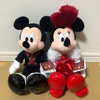 ディズニー(Disney)の新品 未使用 BBB ミッキー ミニー ぬいぐるみ (ぬいぐるみ)