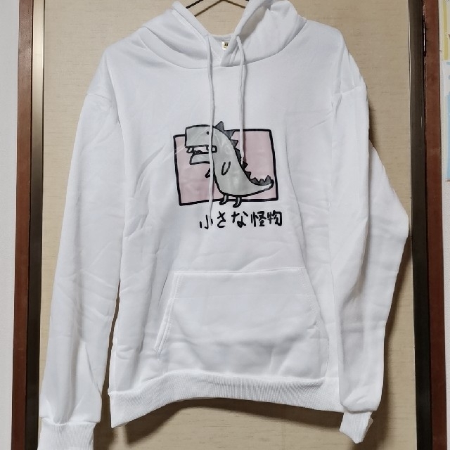 2811 レディース トップス 裏起毛 パーカー 怪獣 恐竜 トレーナー 白の通販 By 白い彗星 S Shop ラクマ 2811 レディース トップス 裏起毛 パーカー 怪獣 恐竜 トレーナー 白の通販 By 白い彗星 S Shop ラクマ
