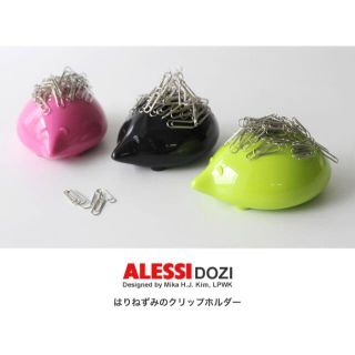 ALESSI - アレッシー はりねずみ クリップホルダーの通販 by