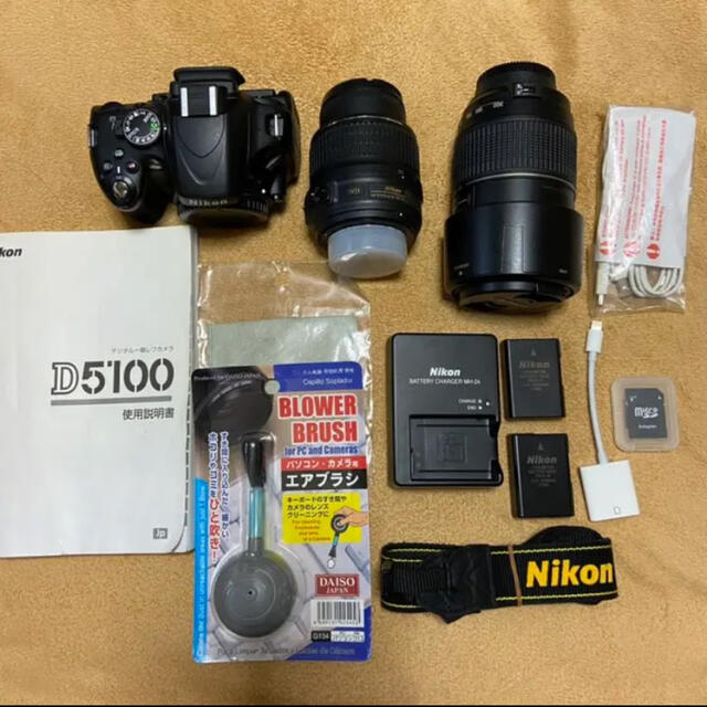 カメラNikon ニコン D5100 フルセット 一眼レフカメラ