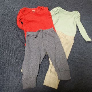 ベビーギャップ(babyGAP)の⭐専用    babyGAP ロンパース長袖&ズボン2セット  70cm(ロンパース)