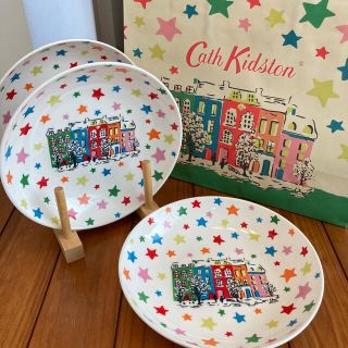 キャスキッドソン(Cath Kidston)の🎄クリスマスプレートボール3枚セット⛄️(食器)