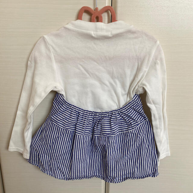 GLOBAL WORK(グローバルワーク)のGLOBAL WORK☆ストライプトップス キッズ/ベビー/マタニティのキッズ服女の子用(90cm~)(Tシャツ/カットソー)の商品写真