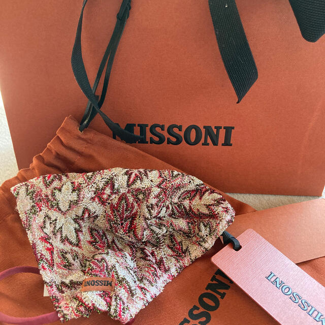 MISSONI(ミッソーニ)のミッソーニのマスク　リーフ柄 レディースのファッション小物(その他)の商品写真