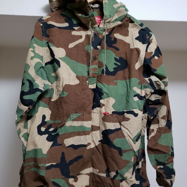 Supreme Hooded Ripstop Pullover Shirt