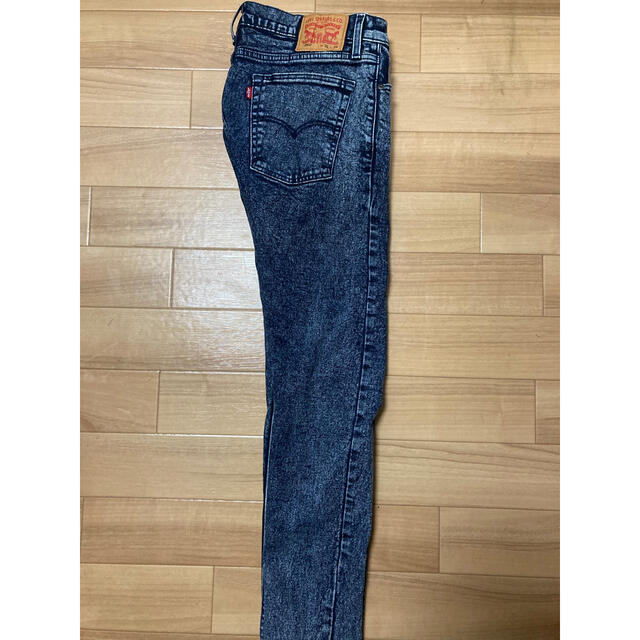 Levi's(リーバイス)の【Levi's】 ジーンズ ブラックケミカルウォッシュ　デニム　W31 L32 メンズのパンツ(デニム/ジーンズ)の商品写真