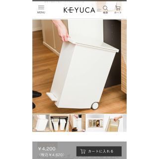 KEYUKA ゴミ箱　27L(ごみ箱)