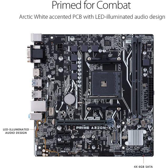 PRIME A320M-K マザーボード Athlon PRO 200GE★新品 2