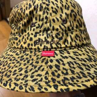 supreme レオパード　総柄　バケットハット　ファー