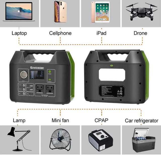 Enginstar 110000mAH/407Wh ポータブル電源 大容量