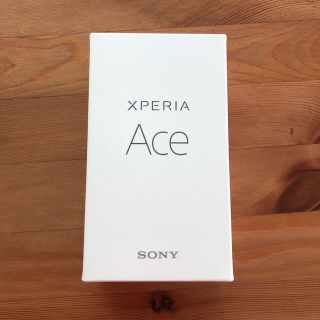 エクスペリア(Xperia)の【新品】XPERIA ace 64GB ブラックsimフリー エクスペリア　(スマートフォン本体)