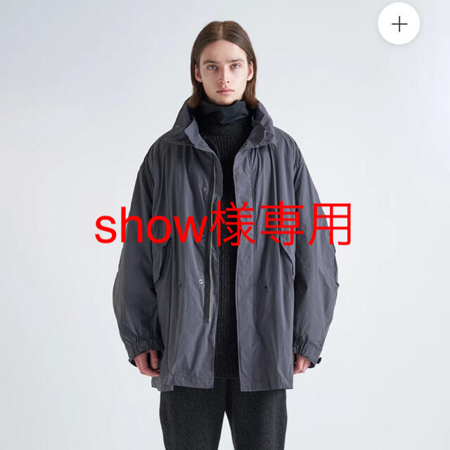 ATON／SHORT MODS COAT (20AW) メンズのジャケット/アウター(モッズコート)の商品写真