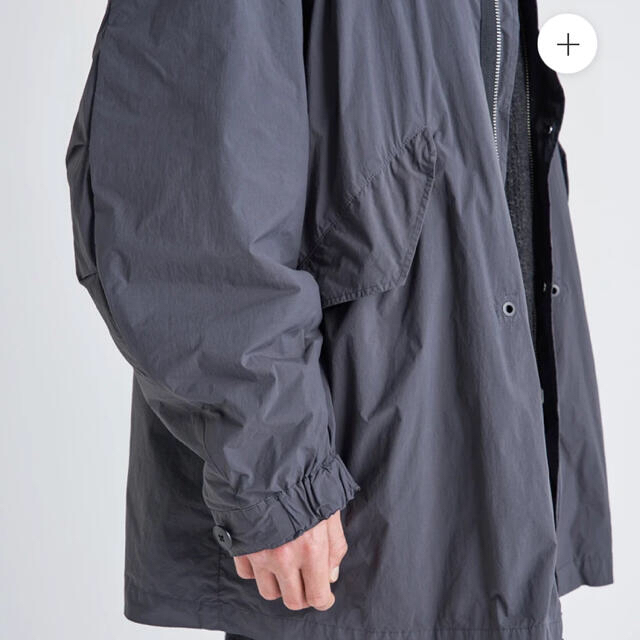 ATON／SHORT MODS COAT (20AW) メンズのジャケット/アウター(モッズコート)の商品写真