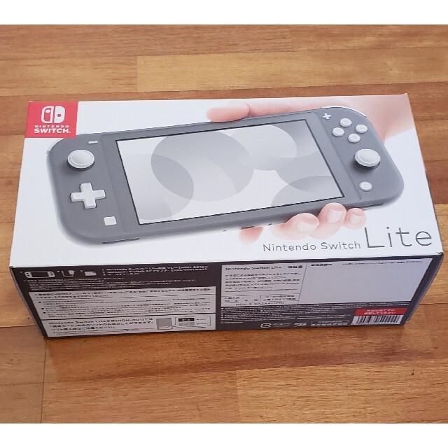 【SALE／10%OFF  9月購入 - Switch Nintendo 新品未開封！Nintendo グレー / Light Switch 携帯用ゲーム機本体